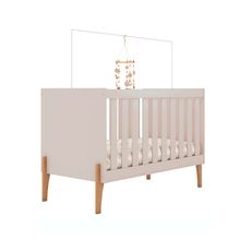 Berço Mini Cama com Regulagem de Altura Suporte Mosquiteiro Íris 74x93x133cm