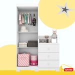 Guarda-roupa-Infantil-Gutti-2p-3g-Moveis-Estrela
