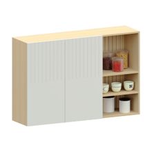 Armário de Cozinha Aéreo 2 Portas Turmalina 120cm