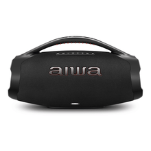 Caixa de Som Aiwa Boombox Portátil 200W Proteção IP66 Até 30 Horas AWS-BBS-01-B