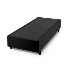 Base Cama Box Sommier Hellen Solteiro Bordado 88x26x188cm
