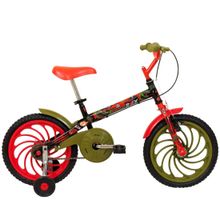 Bicicleta Infantil Aro 16 Caloi Power com V-Brake e Rodinhas