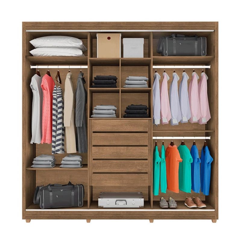 Guarda-roupa-Casal-Veneto-3p-5g-Lanza