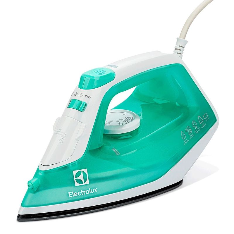 Ferro-de-Passar-a-Vapor-Easyline-Verde-Electrolux
