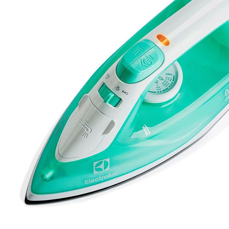 Ferro-de-Passar-a-Vapor-Easyline-Verde-Electrolux