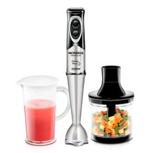 Mixer Mondial Power Premium com Acessórios Base Inox 800ml 500W M-07