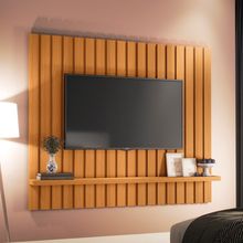 Painel para TV até 60" 1 Prateleira Ripado Resistente Aruba