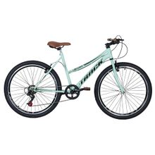 Bicicleta Aro 26 Track E Bikes em Aço Quadro 18" V-Break