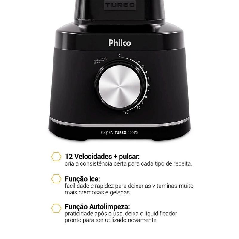 Liquidificador-Plq15a-Philco