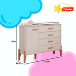 Comoda-Infantil-Iris-1p-4g-Moveis-Estrela