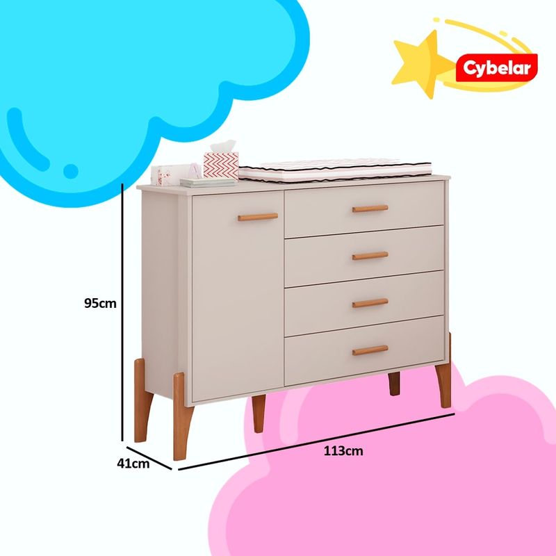 Comoda-Infantil-Iris-1p-4g-Moveis-Estrela