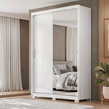 Guarda Roupa Casal 2 Portas 4 Gavetas Munique