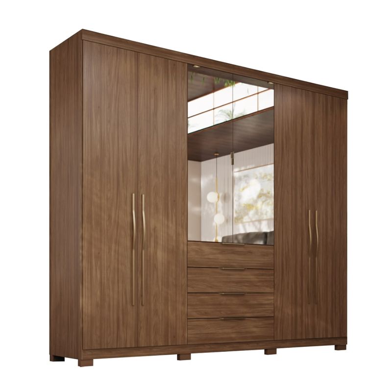 Guarda-roupa-Casal-Vicenza-6p-4g-Demobile