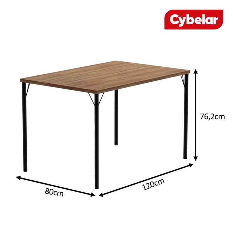 Mesa-Copa-Cozinha-Retangular-New-Tivoli-6l-Carraro