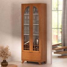 Cristaleira de Vidro França 3 Portas com Adega Artely