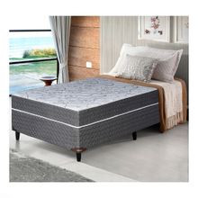 Colchão e Box Umaflex Cama de Solteiro com Molas Ensacadas Espuma D26 Siena 53x88x188cm