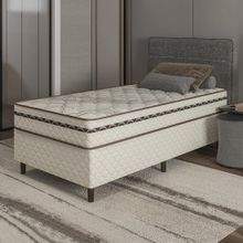 Colchão e Box Umaflex Solteiro Molas Ensacadas Espuma D26 Espanha 58x88x188cm