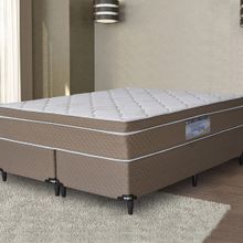 Colchão e Box Umaflex Cama Queen Size Bipartido com Molas Ensacadas D20 Lisboa 72x158x198cm