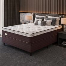 Colchão e Box Umaflex Casal Molas Ensacadas Espuma D26 Portugal 138x68x188cm