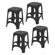 Conjunto de Banquetas de Plástico 4 Peças Tramontina Niterói